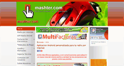 Desktop Screenshot of mashter.com