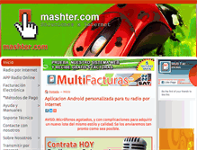 Tablet Screenshot of mashter.com